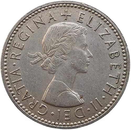 מטבע שילינג בריטי 1 1952-1968, קוטר 24 ממ