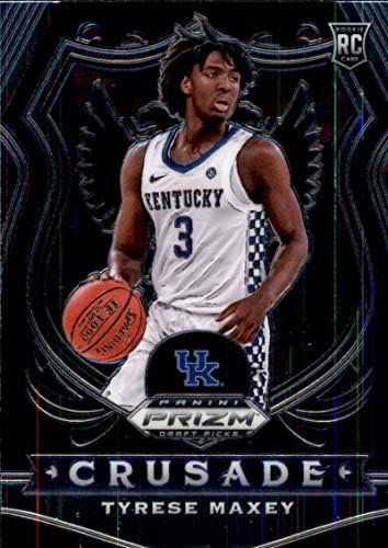 2020-21 PANINI PRIZM TRAFT PSORTS 94 TYRESE MAXEY RC טירון