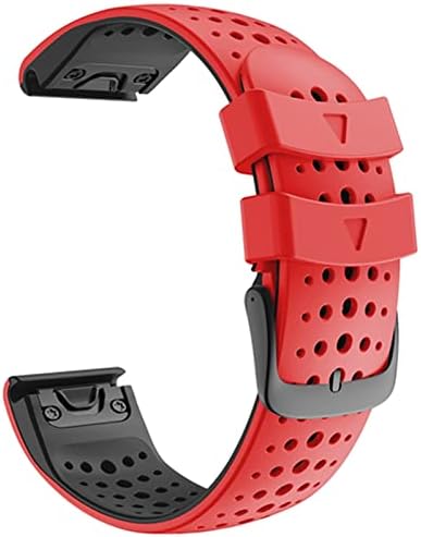 IRFKR 26 22 ממ שחרור מהיר רצועת Watchband עבור Garmin Fenix ​​7 7x 6 6x fenix 5 5x 3 3 HR 935 צפה בסיליקון Easyfit Strap Strap