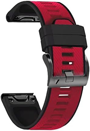 ILAZI 26 22 ממ סיליקון מהיר שחרור מהיר רצועות רצועות עבור Garmin Fenix ​​6x 6 Pro Watch Smart Watch Easyfit Band Brand 5 5x Plus 3HR צמיד