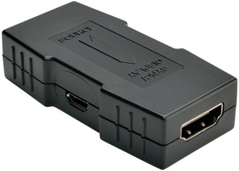 Tripp Lite HDMI Signal Booster/Extender, 1080p ב 60 הרץ, עד 150 רגל. ,שָׁחוֹר