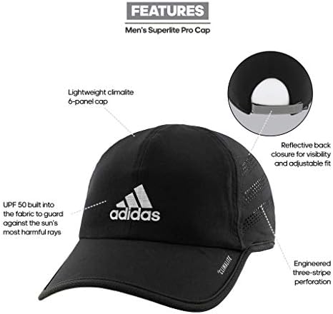 כובע ביצועים רגוע של אדידס סופר -סופר -כובע כובע ביצועים ישנים יותר