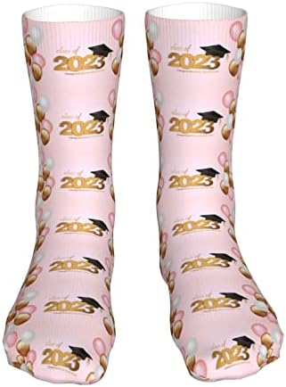 2023 כיתה בכירה של 2023 גרבי סיום גברים נשים אמצע יוניסקס אופנה גברים גרביים מזדמנים גרביים עבות
