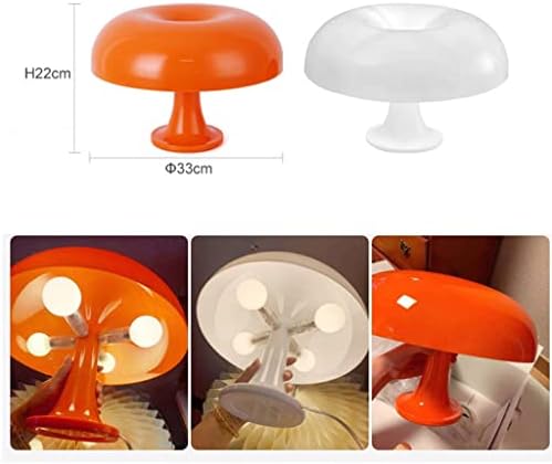 מנורת שולחן פטריות Zhaolei מנורת שולחן ליד מיטה מנורת מיטה סגנון פשוט לקישוט חדר שינה אורות תאורה אורות