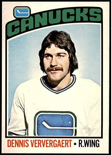1976 O-PEE-CHEE NHL 175 דניס ורוורגרט ונקובר קאנוקס NM Canucks