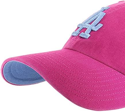 מגרש הכדור לנשים MLB לנקות כובע מתכוונן - סחלב