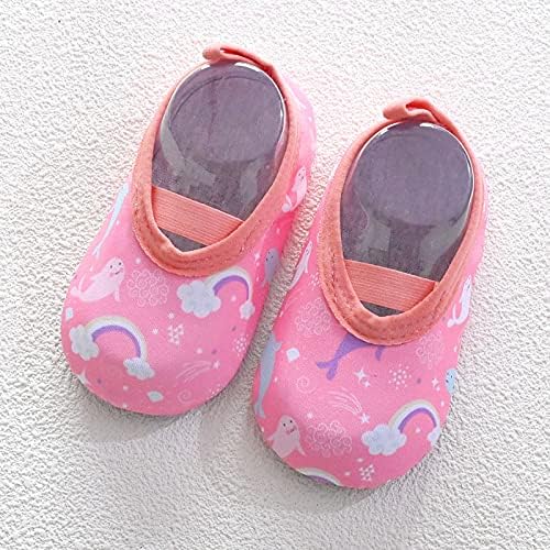ילדים בנות תינוקות נעלי מים נעלי מים יחפות גרבי קריקטורה נעליים ללא הרצפה נעליים שטוחות חמודות ליוניסקס