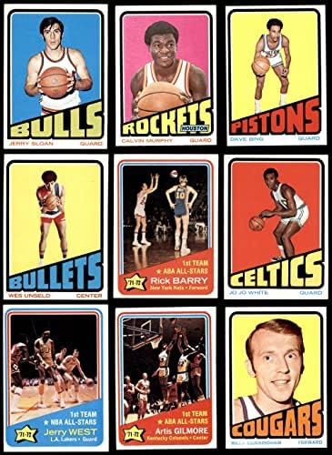 1972-73 Topps כדורסל סט שלם EX/MT
