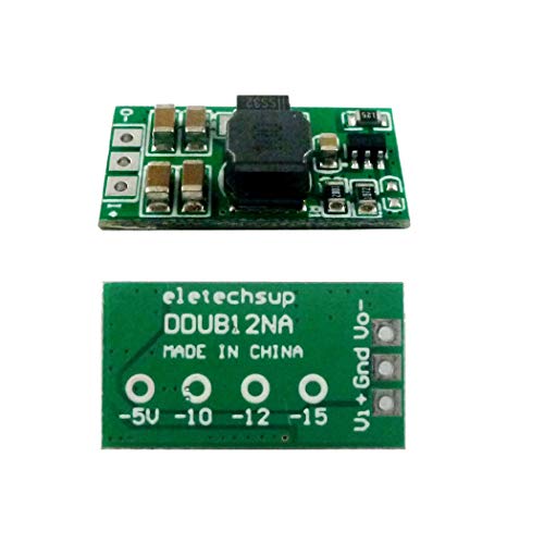 eletechsup mini 3w 5v 6v 9v 12v 15v 24V עד -10 וולט חיובי למתח שלילי DC DC BOOST -BUCK BOARD עבור ADC LCD OP