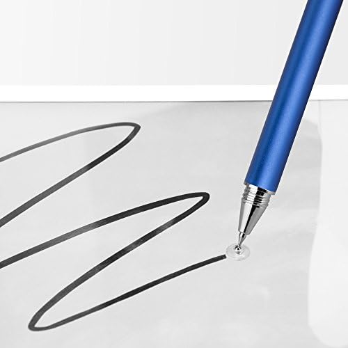עט חרט בוקס גלוס תואם ל- Acer Chromebook 315 - חרט קיבולי Finetouch, עט חרט סופר מדויק עבור Acer Chromebook 315 - מכסף מתכתי