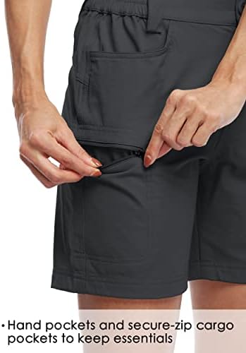 וויליט נשים של טיולים מכנסיים קצרים מטען למתוח גולף פעיל מכנסיים קצרים חיצוני קיץ מכנסיים קצרים עם כיסים מים עמיד
