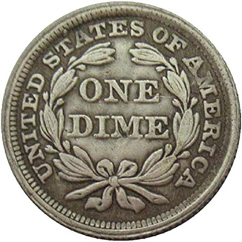 ארהב Naqi 10 סנט 1852 מטבעות זיכרון מצופה מכסף מטבעות זיכרון