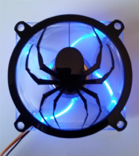 בהשראת לייזר עיצוב מותאם אישית השמטת עכביש מחשב מאוורר גריל 140 ממ