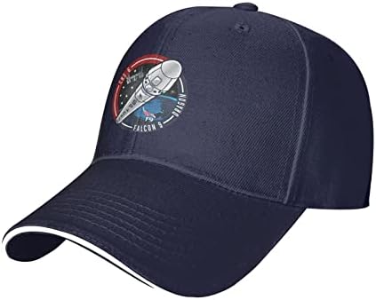 Denou Spacex Logo Baseball Cap גברים כובע Snapback כובע כובעים מתכווננים מתכווננים