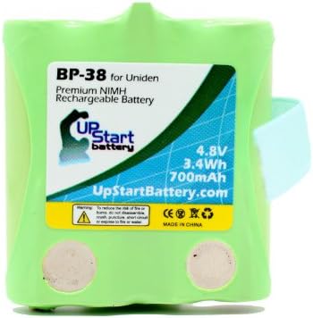 החלפה לסוללה של Uniden BP -39 - תואמת לסוללת טלפון אלחוטי של יונידן