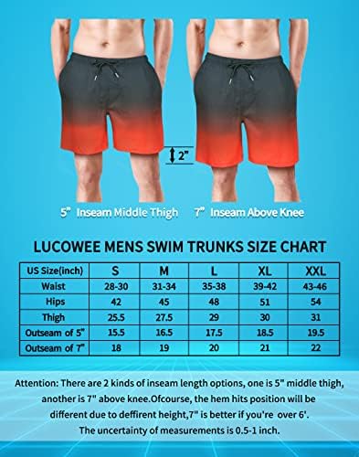 Lucowee Mens Swim Swim Trunk