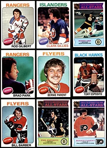 1975-76 TOPPS הוקי סט שלם - Premier NM+