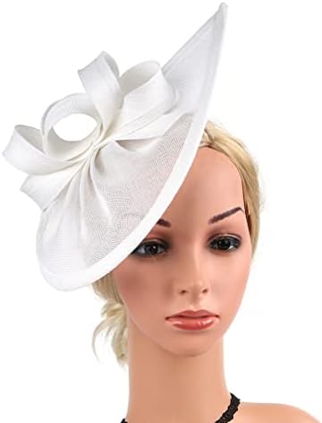 לורוז מרתק כובע הכנסייה דרבי שיער קליפ תה מסיבת קוקטייל סרט בריטי כלה בארה ' ב עבור נשים בנות גבירותיי