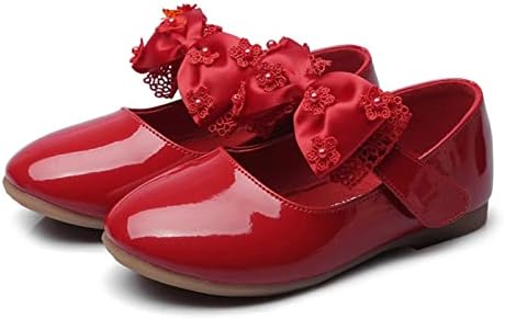 נעלי ילדים נעליים שטוחות נעלי קריסטל עם נצנצים נערות קשת נעליים רוקדות נעלי עור רכות לתינוק