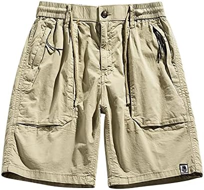 מכנסי שחייה של קיץ מכנסיים קצרים פנאי ריצה של מטען כותנה כותנה מכנסי קיץ קצרים קצרים וינטג 'יום מכנסי גברים ספורט