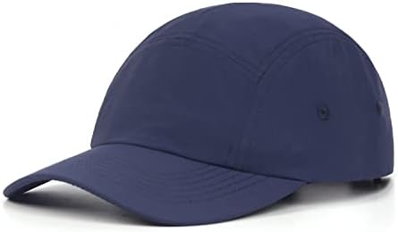 גדול מהיר יבש ריצה כובע, מתכוונן קל משקל אבא כובע לראשים גדולים,נמוך פרופיל 5 פנלים רדוד כובע