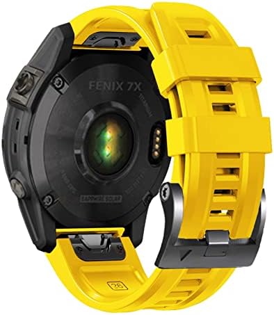Fkimkf עבור Garmin Fenix ​​7 7x 6x 5x Watchband 22 צמיד 26 ממ לפניקס 6 Pro 5 פלוס אבזם רצועות שורש כף היד החלפה מהירה של אבזם