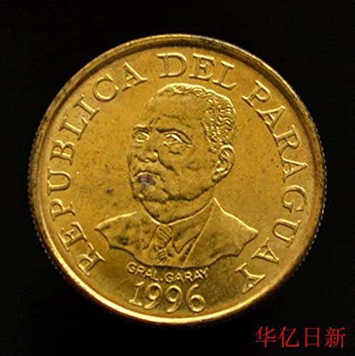 מטבעות פרגוואי 10 גוארני 1996 FAO NIU KM178A נחושת 19.4 ממ חדשה