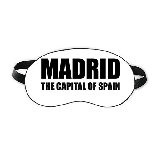 מדריד בירת ספרד מגן עיניים שינה עין רך עטיפת עיניים כיסוי גוון עיניים