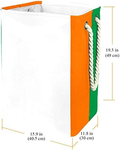 יוניסי דגל של אירלנד גדול אחסון סל מתקפל כביסת עבור משתלת סל וילדים חדר