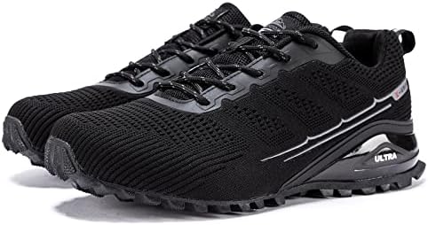 נעלי אופנה לגברים של איקונקה נעלי הליכה נושמות קלות נעלי אימון טניס נעל נעלי ריצה של שביל.