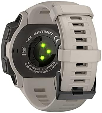 EGSDSE רצועת סיליקון מהירה מהירה להחלפה להחלפת צפייה עבור Garmin Instinct Watch 22 ממ Wirstband