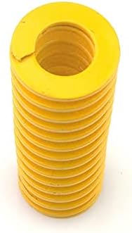 קפיצי דחיסה מתאימים לרוב התיקון I 1 pcs דחיסת עובש קפיץ קפיץ צהוב צהוב העומס חותמת קפיץ קוטר חיצוני 8 ממ קוטר פנימי 4 ממ אורך 15-100 ממ